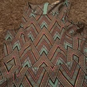 A Multiple Color Dress